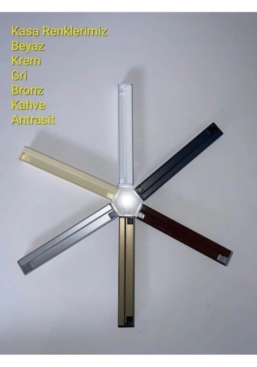 As Perde Pvc - Cam Balkon Uyumlu Ekonomik Plise Perde Vidalı