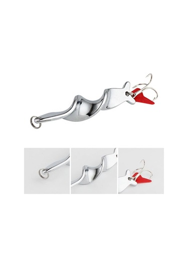 Dönen Metal Spinner Balıkçılık Cazibesi Sert Yemler Balık Kanca Takımı, Boyut:14g