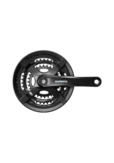 Shimano Fc-Ty501 42/34/24T 175 Mm Aynakol Seti 6/7/8S Siyah - Yeşil