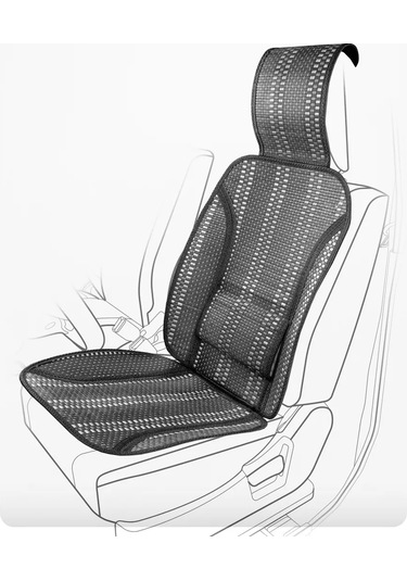 Skyway Araç Koltuk Örtüsü Siyah-gri 235852779