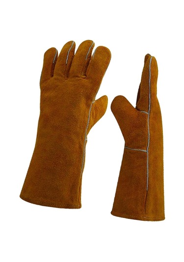 Homyl 1 Çift Kaynak Koruyucu Eldiven Eller Kaynakçı Için