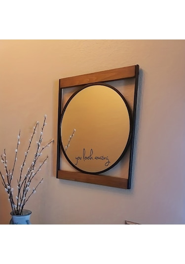 Sones Harika Görünüyorsun 2 Adet / Set Su Geçirmez Ve Yağ Geçirmez Vinil Çıkartmalar Ayna Dekoratif Çıkartmalar Diğer