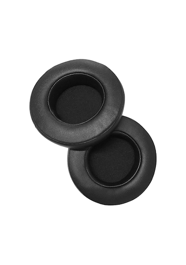 Youtek Razer Kraken 7.1 V2 Uyumlu Protein Deri Hafıza Köpük Değiştirme Kulaklık Örtüsü Siyah