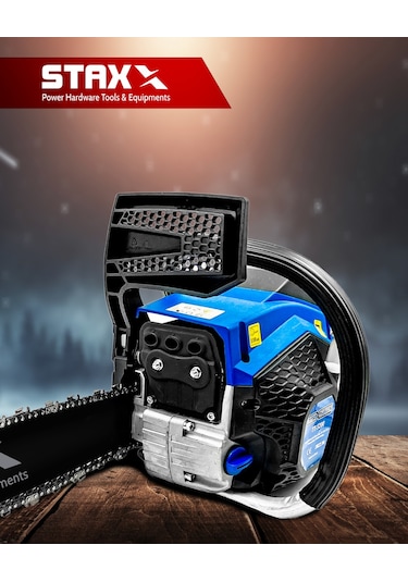 Staxx Power Turbo520 Benzinli Ağaç Kesme Motorlu Testere 52cc
