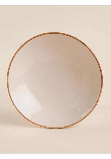 Sl Home Leggero Çorba Tabağı Seti 2 Adet, 750 Ml, Çap 19 Cm 200580839 Bej