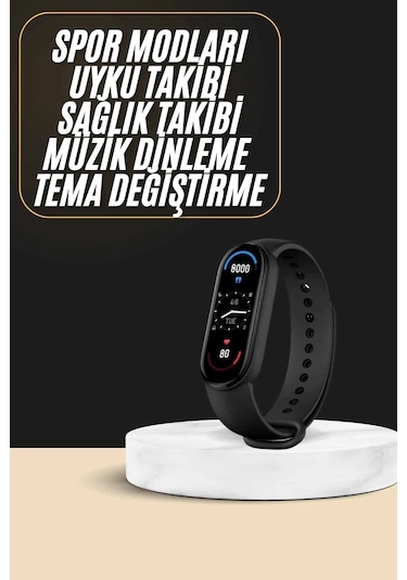 Mey İthalat Akıllı Bileklik Android Ve İos Uyumlu Bildirim Ve Çağrı Görme Spor Takibi