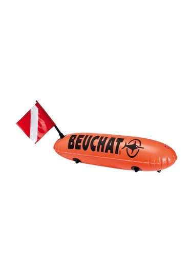Beuchat Şamandıra Dalış. Torpedo. Pvc Çok Renkli