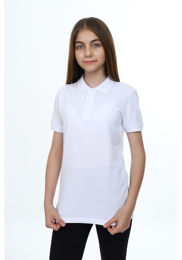 Toontoy Unisex Çocuk Tişört Beyaz