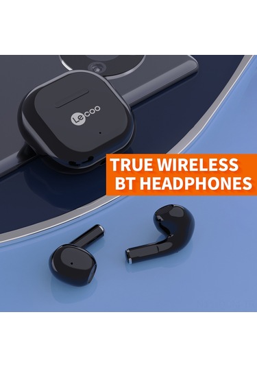 Qingmipy Lecoo C1 Bluetooth 5.1 Kulak İçi Kulaklık: Grafenli Hoparlör, İkili Hd Konuşma, Akıllı Dokunmatik Kontrol, Spor Ve Koşu İçin Siyah