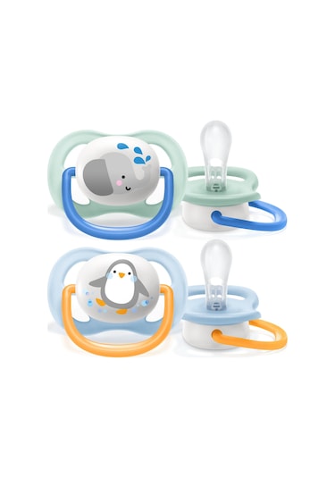 Philips Avent Ultra Air 2'li Emzik 0 - 6 Ay Mavi