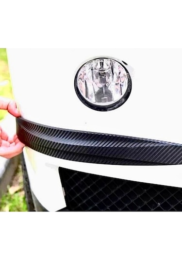 Araba Tampon Koruyucu Karbon Desenli Siyah Estetik Makya J 2 Li