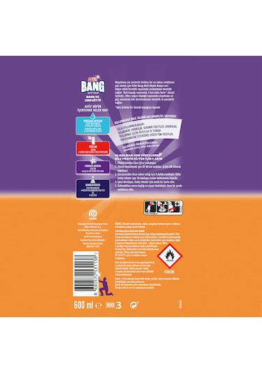 Cillit Bang Aktif Köpük Sabun Artığı Duş & Küvet Temizleyici 600 ML