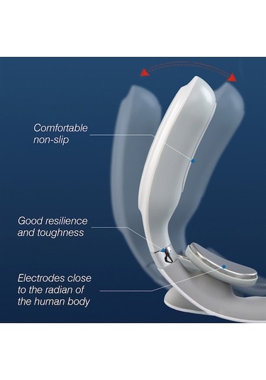 Tongxida 4 Başlıklı Akıllı Boyun Masaj Cihazı, Beyaz, Usb Isıtmalı Titreşimli, Boyun Masajı İçin İдеal Beyaz