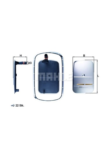 Mahle Hx165kıt Sanzıman Fıltre Setı Bmw E46 E39 E83 M47 M57n 98