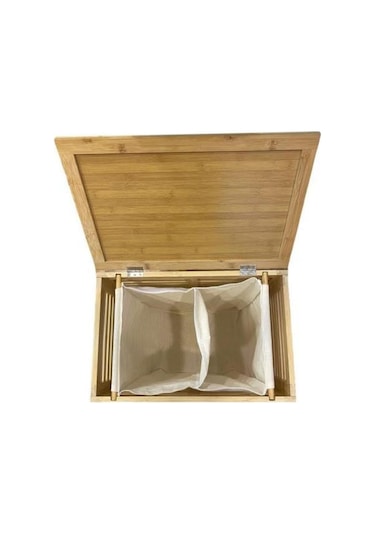 Mien Bambu Çamaşır Şepeti 52.8 35 59cm