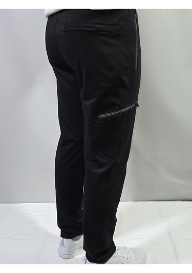 Jump Erkek Slim Fit Pamuklu 2 İplik Eşofman Altı Siyah