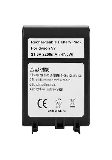 Cbtx V7 Serisi Pil İçin 21.6v Elektrikli Süpürge Aksesuarları Süpürme Makinesi Pil Yedek Gücü, Kapasite: 2200mah