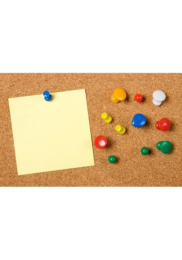 Harita Çivisi Pano İğnesi Mimaks Renkli Harita Çivisi 3 Paket