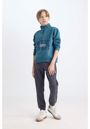 DeFacto Erkek Çocuk Beli Paçası Lastikli Kalın Eşofman Altı D3008A824WNAR150