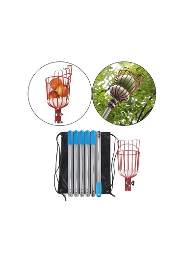 Suntek Magideal Meyve Seçici Aracı Bahçesi Için Metal 6-bölüm-7.9ft