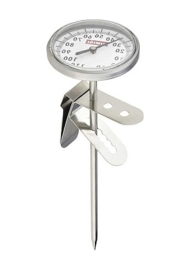 Dancemonkey Paslanmaz Cafe Hızlı Okuma Kahve Latte Buğulanmış Süt Köpükleme Termometresi