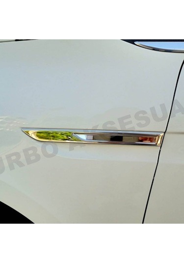 Renault Megane Çamurluk Sinyal Çıtası - Krom 2 Parça Hb/sd 2020+