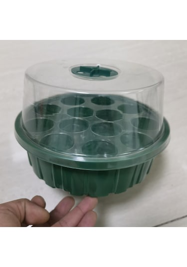 Lebihmurah 5110 Dikim Saksı Yeniden Kullanılabilir Yerden Tasarruflu 13 Delikli Fidanlık Tavası