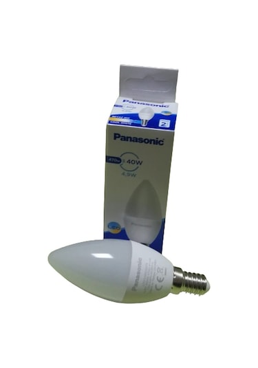 Panasonic 4,9w Led Ampul E14 Duylu Sarı Işık 10 Lu Paket