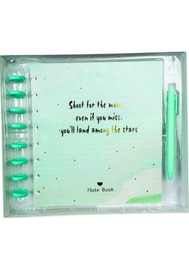 Yeni Nesil Dıy Defter Kalem Set 1097-1 Turkuaz