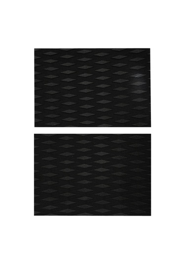 2 Parça Eva Çekiş Pad Surfboard Sörf Kiteboard Siyah Için Sup Güverte Kavrama