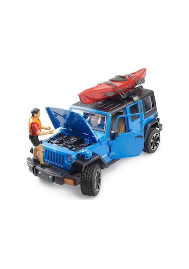 Bruder Jeep Wrangler U. Rubicon, Kano Ve Sürücü Renkli