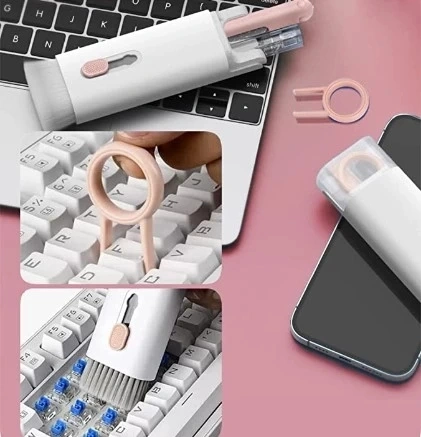 Ceylan Adam Çok Fonksiyonlu 7 Parça Airpods Uyumlu Klavye Ekran Kulaklık Temizleme Kiti