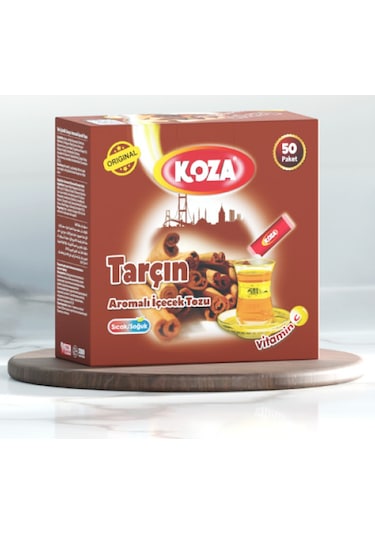 Koza Tek İçimlik Tarçın Aromalı Toz İçecek 50'li Diğer
