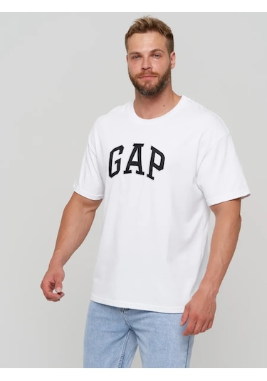 Gap Marka Tişörtü 444312285 Beyaz Pırlanta