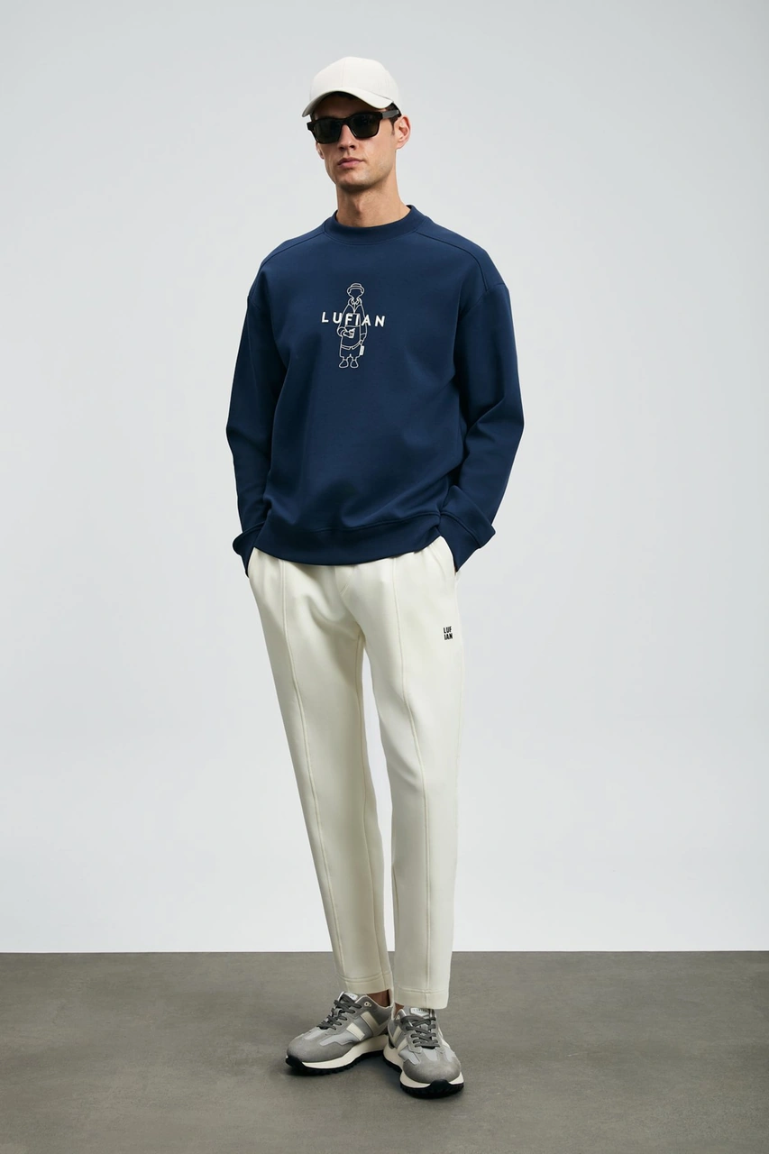 Lufian Erkek Rex Eşofman Altı 112050075 Kırık Beyaz Kırık Beyaz