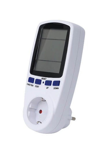 Wattmetre Priz Tipi 16A 3680W Enerji Sarfiyat Ölçer N11.85