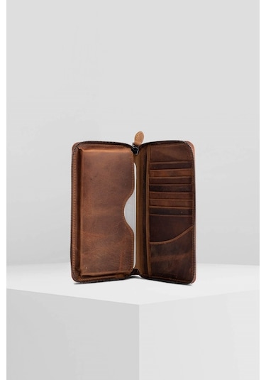 Leon Crazy Taba Telefon Cüzdanı