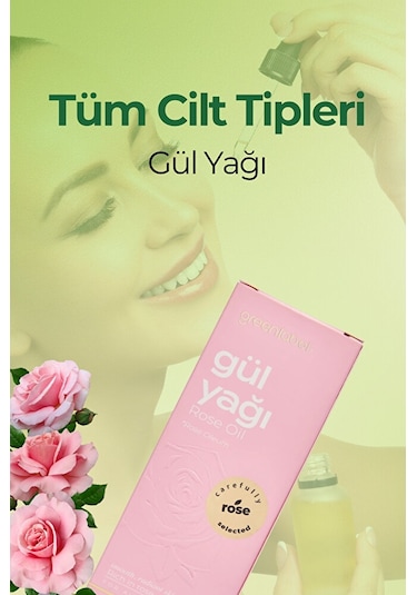 Greenlabel Gül Yağı 30 ML