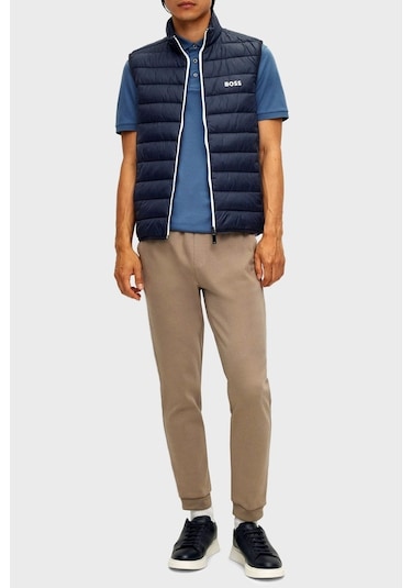 Boss Erkek Yelek 50472473 402 Lacivert