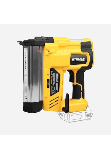 Rtrmax RTX1875B Aküsüz 19-40 MM Zımba ve 20-50 MM U Çivi Çakma Tabancası