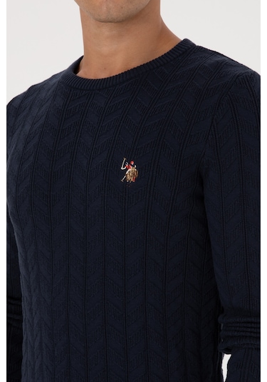 U.s. Polo Assn. Erkek Lacivert Kazak /triko 50307836-vr033 Lacivert