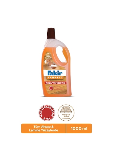 Fakir Parkett Nano Teknolojili Ahşap Temizleyici 1 L