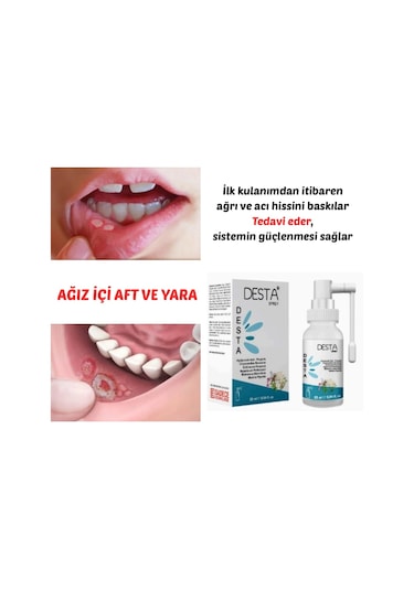 Desta Ağız Ve Boğaz Sprey 25 ML