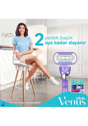 Venus Extra Smooth Swirl 2 Adet Yedek Başlık