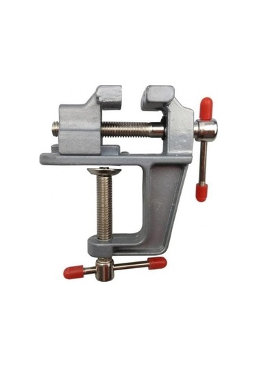 Buffer Mini Masa Tezgah Hobi Mengenesi Sabitleme Sıkıştırma Aparat 30mm Mavi