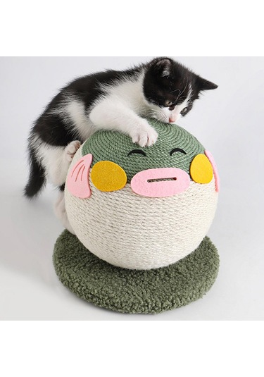 Suntek Kedi Tırmalama Sisal Topu Tırmalamaya Dayanıklı