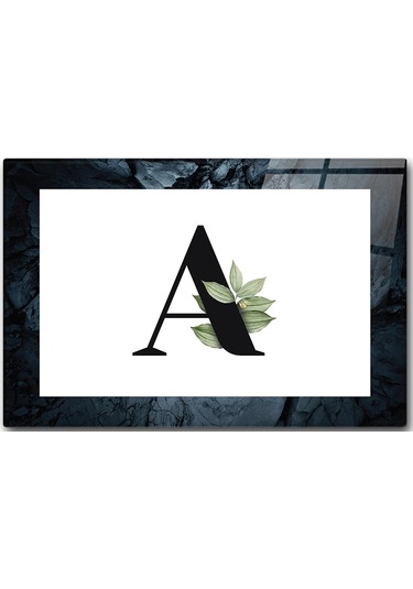 Decorita Cam Kesme Tahtası - Cam Kesme Tablası Harfli Tasarım A 20 CM x 30 CM