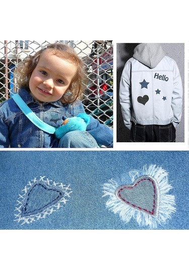 Renkte 20 Adet Ütüyle Yapışan Yama Pamuklu Ütüyle Yapışan Yamalar Kot Yamaları Kot Yamaları Tamir Takımı Seti 4 Boyutta Ütüyle Yapışan Yamalar