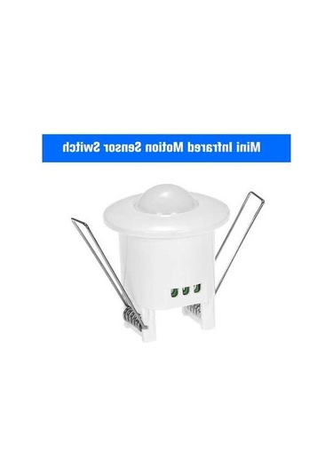 Pazly Mini Kızılötesi Hareket Sensörlü Anahtar 360 Derece Beyaz Diğer Model Diğer
