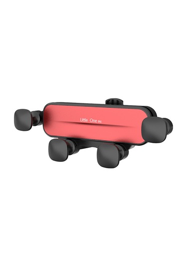 Tenfowee Mini Araç Telefon Tutucu - Evrensel, 360 Derece Dönebilir, Yerçekimli Kilitli, Hava Çıkışına Monte